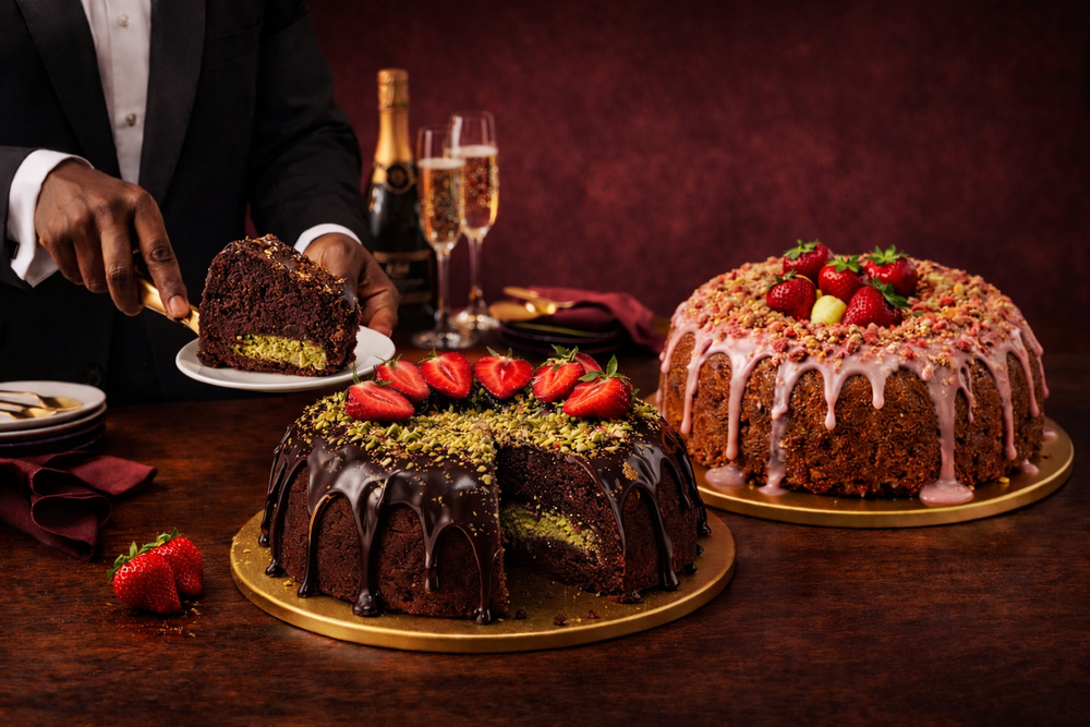 Boozy Bundts at an event