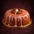 Drunk N Strawberry Crunch tequila strawberry bundt cake